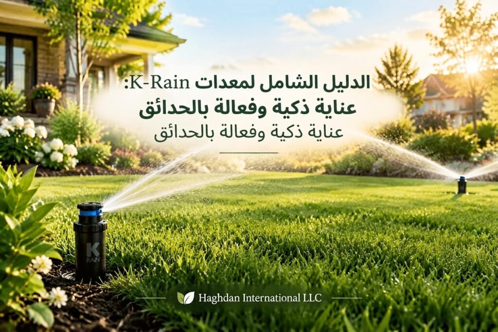 الدليل الشامل لمعدات الري K-Rain: عناية ذكية وفعالة بالحدائق