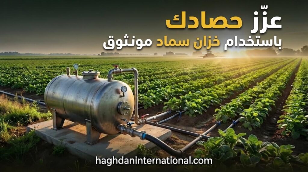 عزّز حصادك باستخدام خزان سماد موثوق