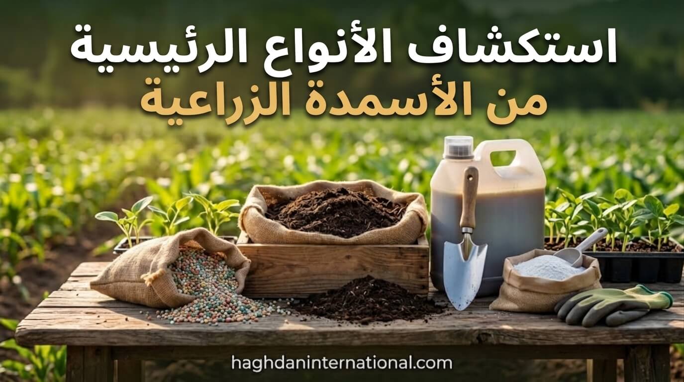 استكشاف الأنواع الرئيسية من الأسمدة الزراعية