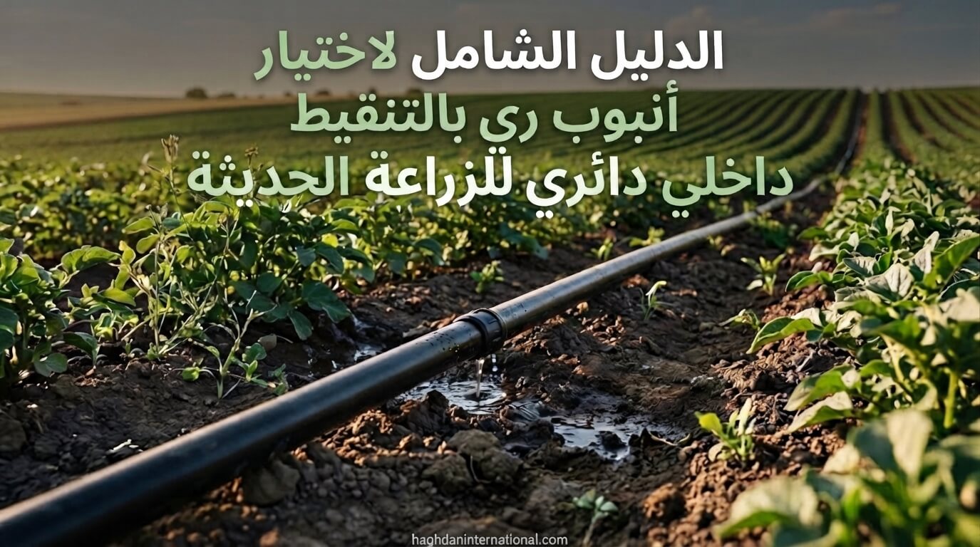 الدليل الشامل لاختيار أنبوب ري بالتنقيط داخلي دائري للزراعة الحديثة