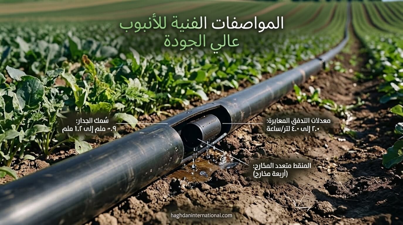 المواصفات الفنية للأنبوب عالي الجودة